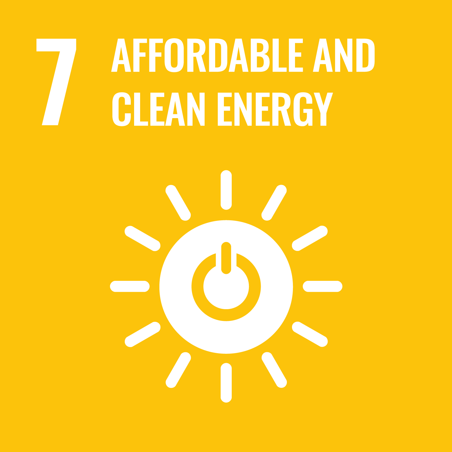 Affordable and clean energy Affordable and clean energy